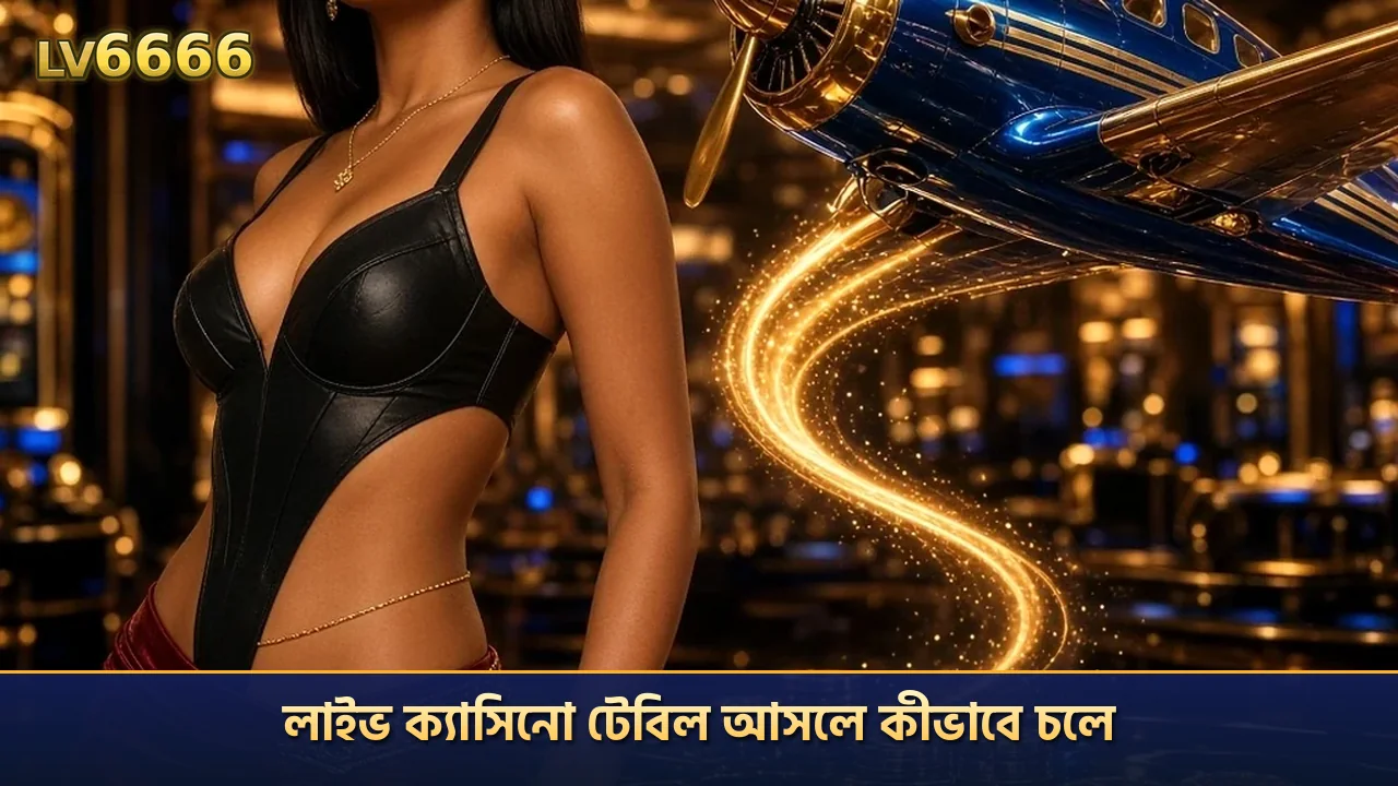 লাইভ ক্যাসিনো টেবিল আসলে কীভাবে চলে